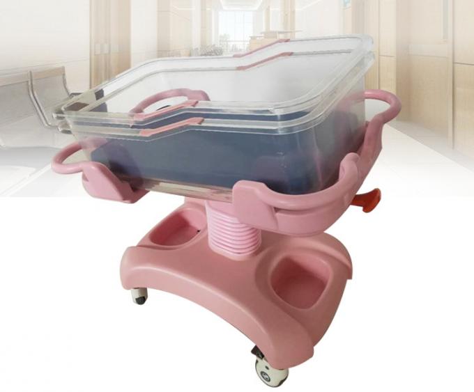 ABS Twee Krukassen die de Regelbare OEM Voederbak van de het Ziekenhuisbaby overhellen 0