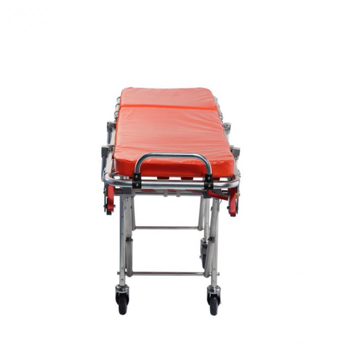 Van de de Eerste hulp Geduldige Overdracht 160Kg van de aluminiumlegering Automatische de Ziekenwagenbrancard 0