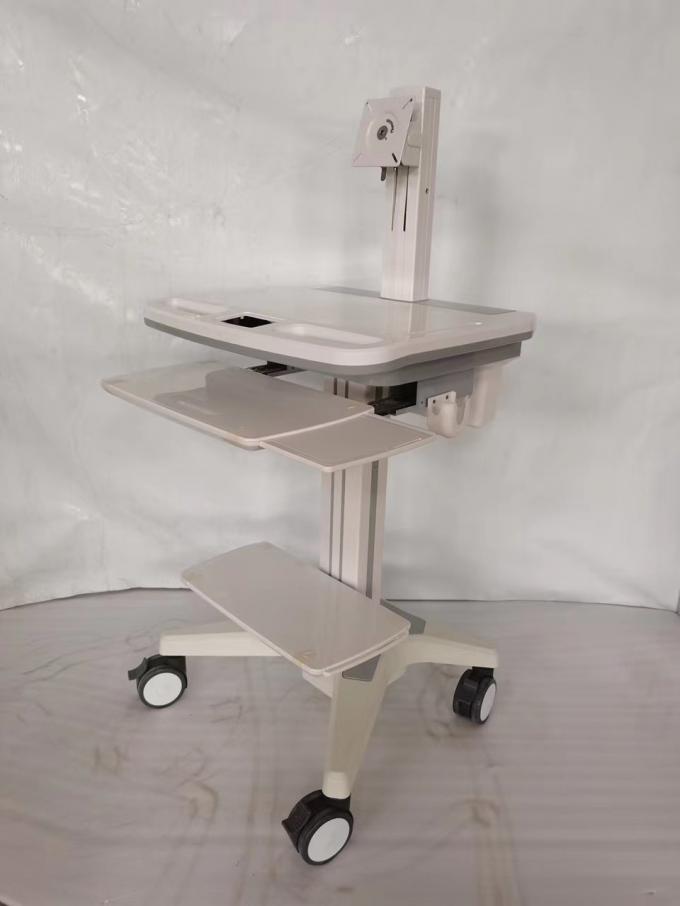 Karretje van de het Werkstation Mobiele Eenvoudige Stabiele computer van het laboratorium het Medische Ziekenhuis 0