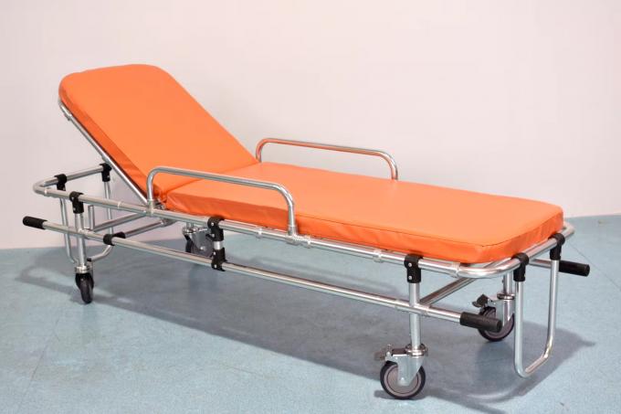 Van de de Ziekenwagenbrancard van de sponsmatras niet magnetische Geduldige het Karretjekar 0