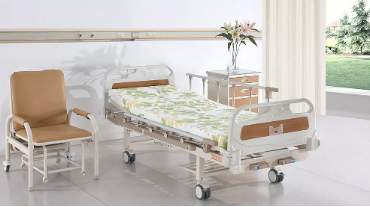 Vlekvrye staal Hydraulische pomp Stretcher Trolley voor patiënten Ziekenhuismeubelen 3