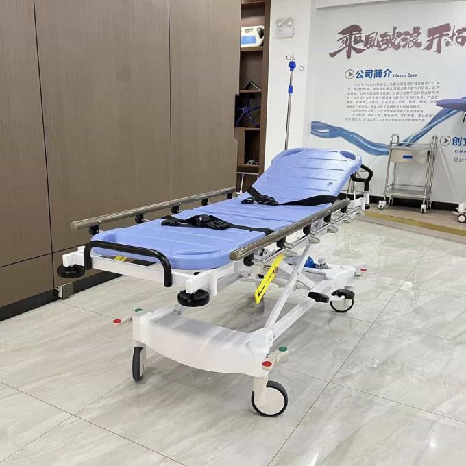 Hulpverlening voor noodgevallen Stretcher Trolley Hydraulische Hulpverlening voor noodgevallen Medisch product Rolstoel overbrengbed 1