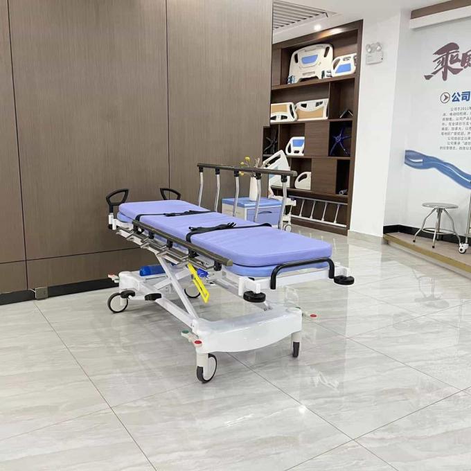 Hulpverlening voor noodgevallen Stretcher Trolley Hydraulische Hulpverlening voor noodgevallen Medisch product Rolstoel overbrengbed 2