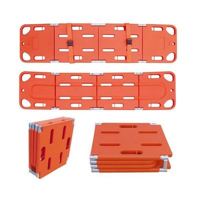 Van de het aluminiumlegering van de het ziekenhuispatiënt speciale materiële de brancardsinaasappel