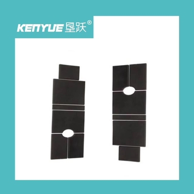 kopen Zwarte Obstetrische Matras 30*8mm 25*6mm Pu van Lijsttoebehoren voor het Ziekenhuisbed online vervaardiging