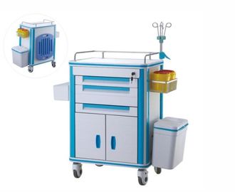 kopen Medische het Karretjekar van de druglevering met CPR-Raad, het Karretje van het Anesthesieziekenhuis met IV Pool online vervaardiging