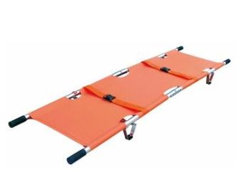 kopen Metaal + van de de Noodsituatiebrancard van pvc Oranje van het het Karretje Opvouwbare Ziekenhuis Ziekenwagen online vervaardiging