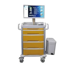 kopen Allen in 1 Laptop van de het Ziekenhuis Mobiel Medisch Computer van de Computer Bewegend Kar Werkstationkarretje online vervaardiging
