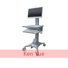 kopen Het geïntegreerde Bewegende Karretje van het Computerwerkstation, Mobiele Computerkar voor het Ziekenhuis online vervaardiging