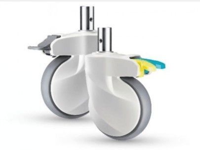 kopen Nieuwe van de het Bedgietmachine van 5inch Medische van de het Wiel Centrale Controle de Duikersdiameter 28 Gietmachine met Rem online vervaardiging