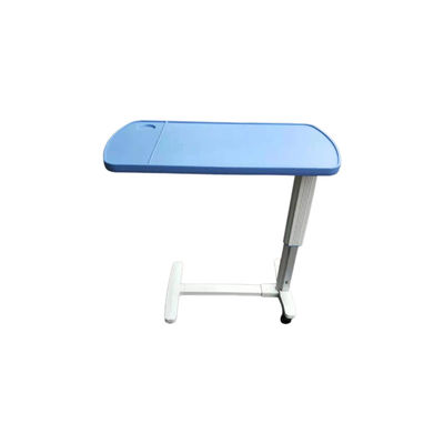 kopen Van het het Ziekenhuisbed van de gaslente de Lijst van Tray Table Adjustable Over Bed aangaande Wielen online vervaardiging