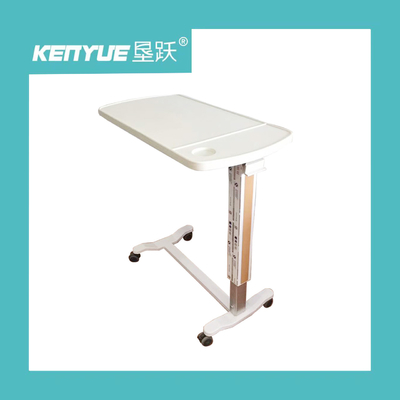 Het dineren de Lijst van het Ziekenhuisoverbed van Tray Table Metal Gas Spring van het het Ziekenhuisbed