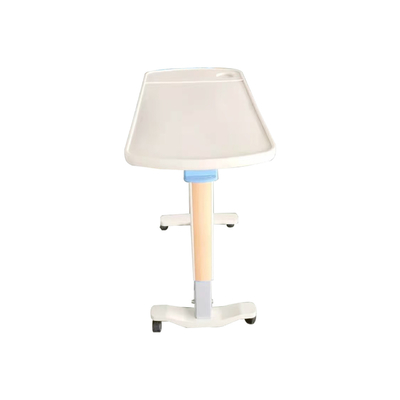 Het dineren de Lijst van het Ziekenhuisoverbed van Tray Table Metal Gas Spring van het het Ziekenhuisbed