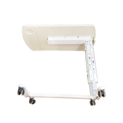 Het dineren de Lijst van het Ziekenhuisoverbed van Tray Table Metal Gas Spring van het het Ziekenhuisbed