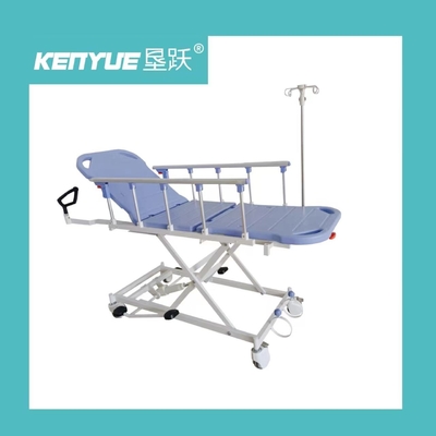 Hydraulisch het Karretjeblauw van de Ziekenwagenbrancard voor Medische het Ziekenhuis