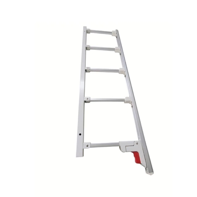 Vangrail van de het Aluminiumlegering van vijf de Zilveren Opvouwbare Medische het Bed Zijsporen van Pool