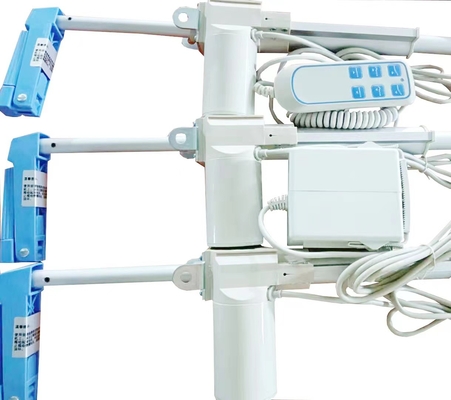 Elektrisch ziekenhuisbed actuator systeem met bedieningskist handcontroller