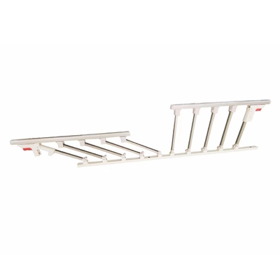 Op maat gemaakte ziekenhuisbedbeveiligingsrail 10 versnelling dubbele schakelaar aluminium legering