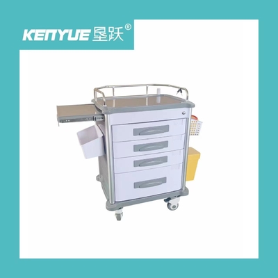 ABS-materiaal Medisch instrument Trolley Ziekenhuis Speciaal medicijnvoertuig