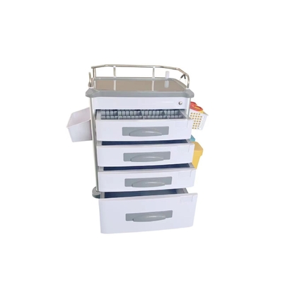 ABS-materiaal Medisch instrument Trolley Ziekenhuis Speciaal medicijnvoertuig