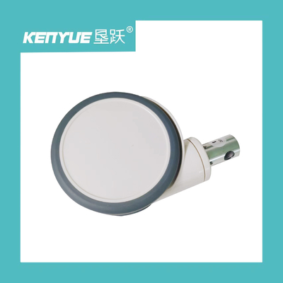 6 inch Centrale besturingswiel TPR+PP 32*50mm Met medisch accessoires Wiel Wit