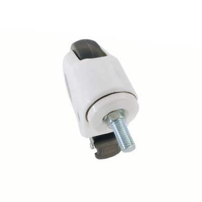 5 inch universele wiel met rem wit speciaal medisch caster ziekenhuisgebruik