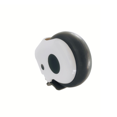 5 inch universele wiel met rem wit speciaal medisch caster ziekenhuisgebruik