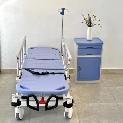 Hydraulisch het Karretjeblauw van de Ziekenwagenbrancard voor Medische het Ziekenhuis