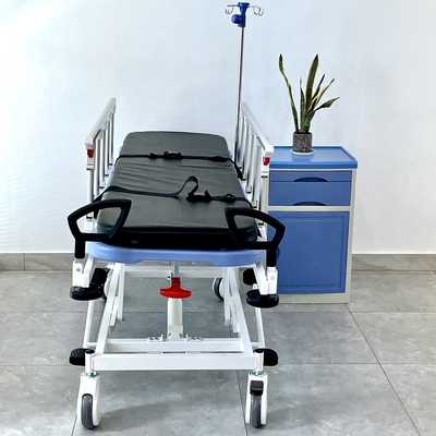 Hydraulisch het Karretjeblauw van de Ziekenwagenbrancard voor Medische het Ziekenhuis