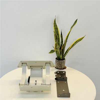 Ziekenhuis Medisch Bed Vangrail Beugel Wit Aluminium Legering Materiaal