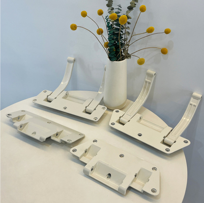 Ziekenhuis Medisch Bed Vangrail Beugel Wit Aluminium Legering Materiaal