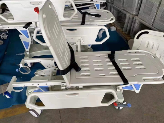 Handmatig noodtransport Stretcher Trolley Ziekenhuis Patiënt Transfer Centrale rem