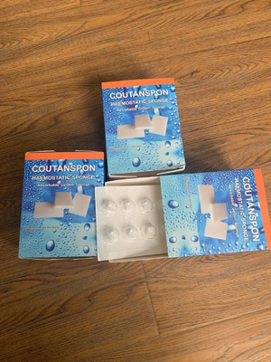 Medische tandheelkundige hemostatische spons absorberende gelatine spons