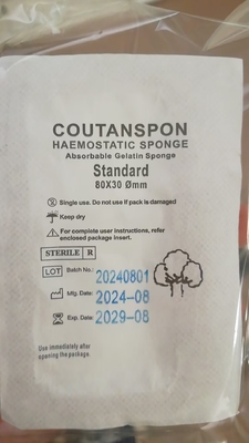 Medische anale hemostatische spons cilinders anale spons tampons spons