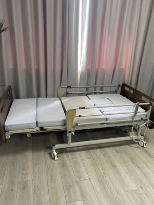 Elektrisch huis bejaardenverzorgingsbed met sluitbare wielen