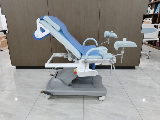 (Premium Auto-Paper Dispensing Gynecological Bed - Electric Height/Trendelenburg Aanpassing met Steriele Papierrol)
