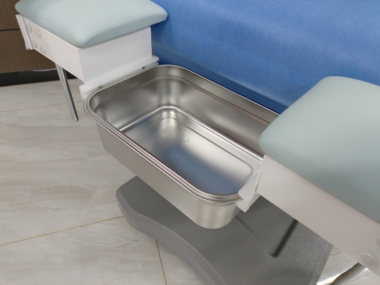 (Premium Auto-Paper Dispensing Gynecological Bed - Electric Height/Trendelenburg Aanpassing met Steriele Papierrol)