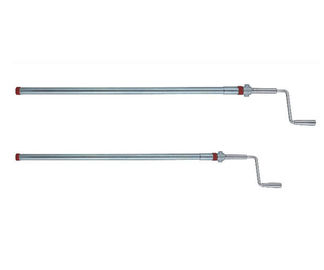 Het Handvat van het Bedhandcrank van het buisziekenhuis, de Krukassen van Roestvrij staalvouwen onder Bed
