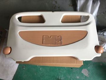 Duurzame de Toebehorenhoofd van het het Ziekenhuisbed en Voeteenheid 95*47.5cm Groen Bule-Hout