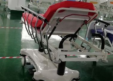 Rode Kleurenabs het Bed van de het Ziekenhuisnoodsituatie van de Luxebrancard, Gemakkelijk schoon te maken