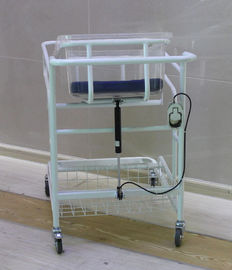 Mobiel Regelbaar van het het Bassinziekenhuis van de Hoek Transparant Baby de Zuigelingsbed