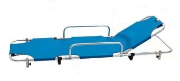 Het vouwen van het Karretje van de de Noodsituatiebrancard van de Aluminiumlegering/het Bed van de Ziekenwagennoodsituatie