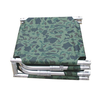De Reddings Vouwende Brancard van de aluminiumlegering 160Kgs Armygreen met Bevers