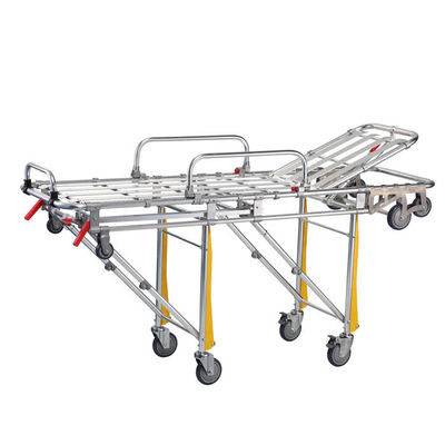 Regelbare Noodsituatie Medische Veiligheid 90cm het Bed van het Ziekenwagenkarretje