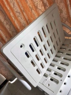 Dikte 35mm van het de Toebehoren Blauwe Ziekenhuis van het Vier Delen Medische Bed het Bedgehechtheid