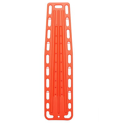Van de het aluminiumlegering van de het ziekenhuispatiënt speciale materiële de brancardsinaasappel