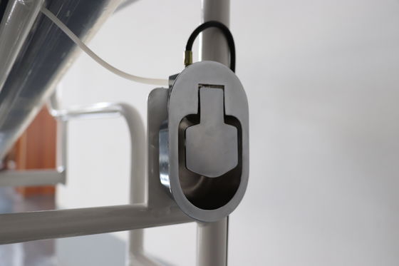 Mobiel Regelbaar van het het Bassinziekenhuis van de Hoek Transparant Baby de Zuigelingsbed