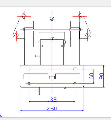 Volledige van het de Steunziekenhuis van de Aluminiumlegering het Bedtoebehoren voor Zijsporen