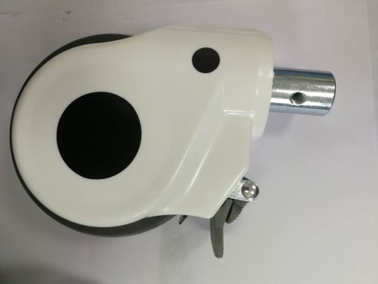 Medische Beversgietmachine 3/4 Duim Stod Plastic Wiel met Remabs Buitendekking