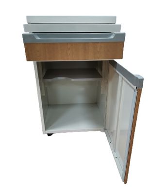 Van het de Structuurziekenhuis van de aluminiumplaat van het het Bedkabinet de Lijst Houten Kleur met Bevers